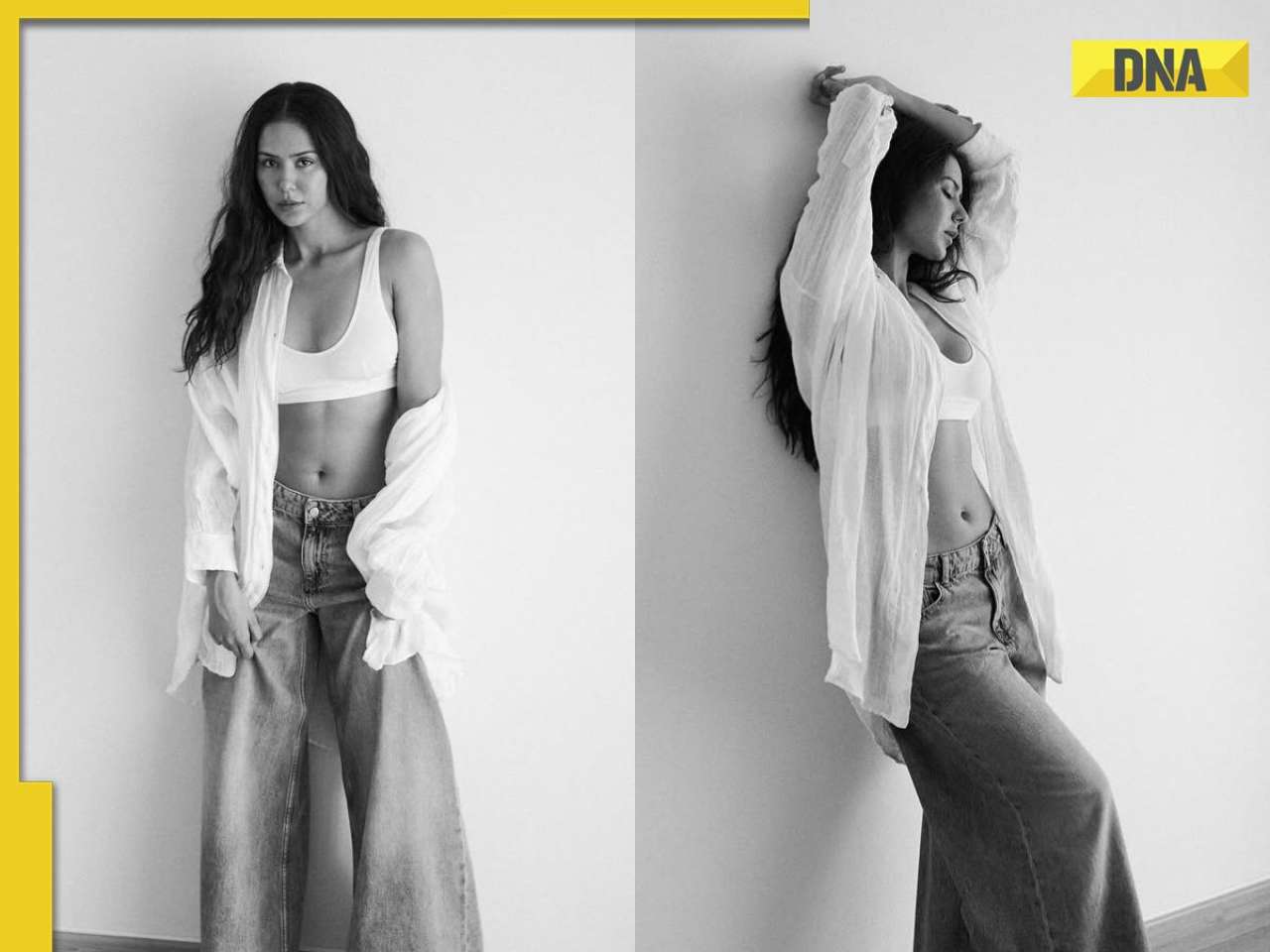 Sonam Bajwa’s uber cool summer style in a bralette and baggy denims 