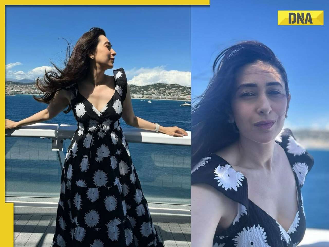 Karisma Kapoor radiates her inner charm in stunning black maxi dress