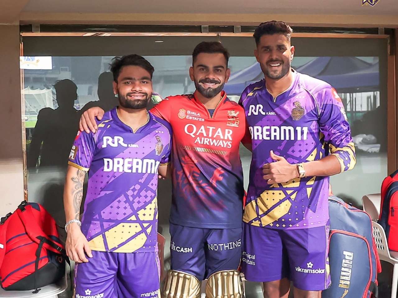 KKR vs RCB - Total matches played