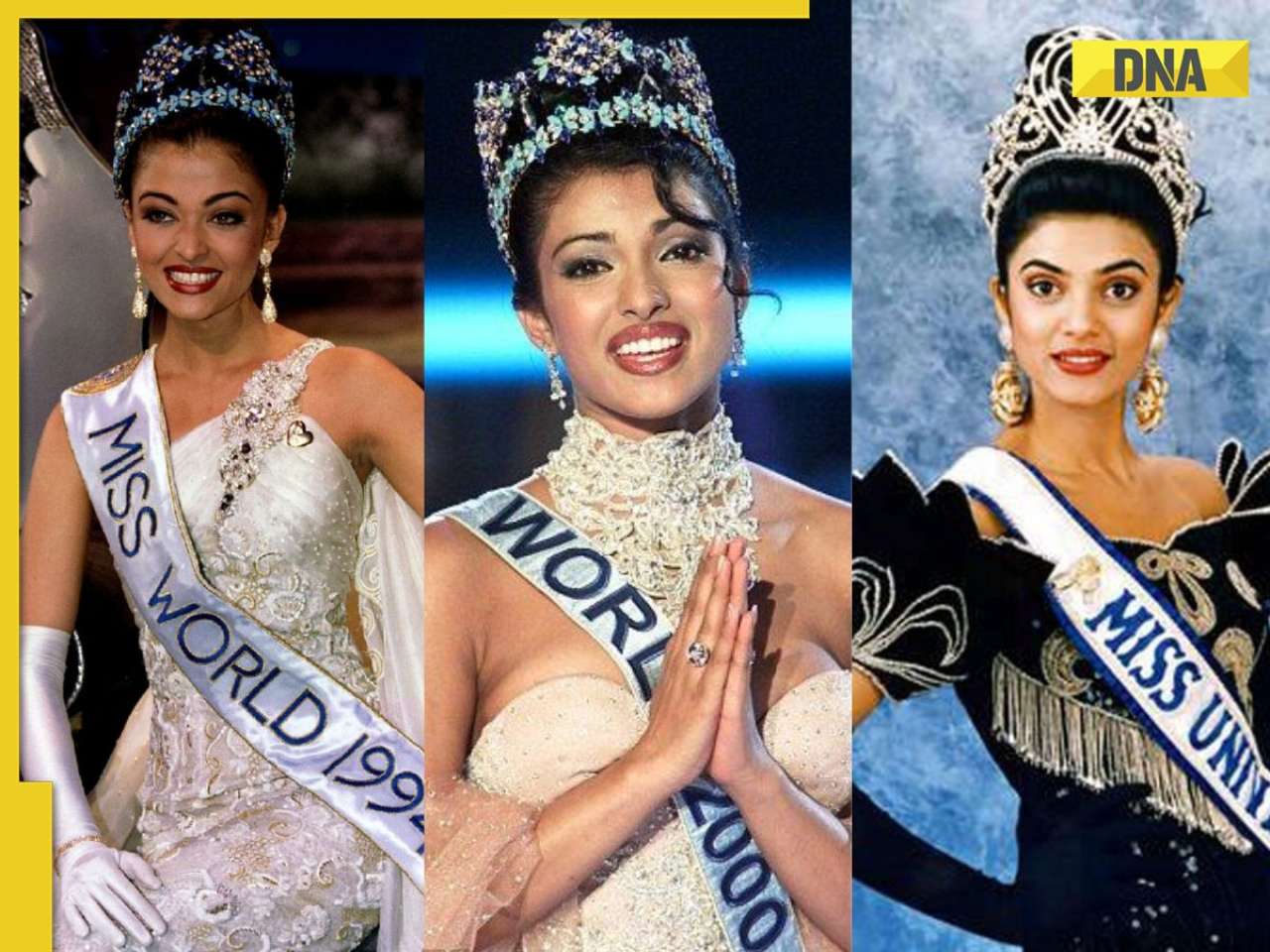 Aishwarya Rai Bachchan, Priyanka Chopra, Sushmita Sen: Indian beauty pageant winners who shined in Bollywood