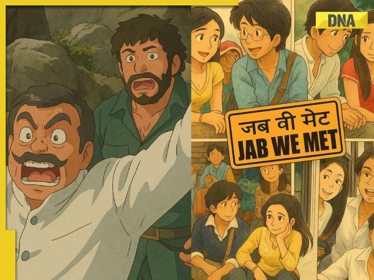Sholay, Jab We Met, DDLJ: Internet amazed as ChatGPT turns Indian film scenes into Ghibli-style art