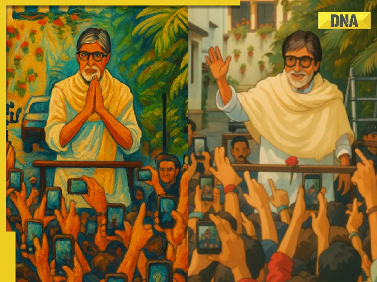 Amitabh Bachchan joins Ghibli trend, shares AI-generated pics from fan meet: 'Another popular concept invades the world'
