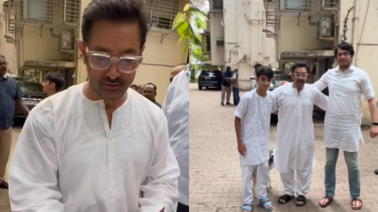 Aamir Khan, azaad Khan, Junaid Khan