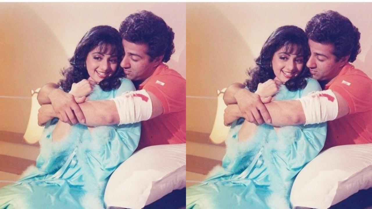 Sunny Deol-Sridevi In Chaalbaaz