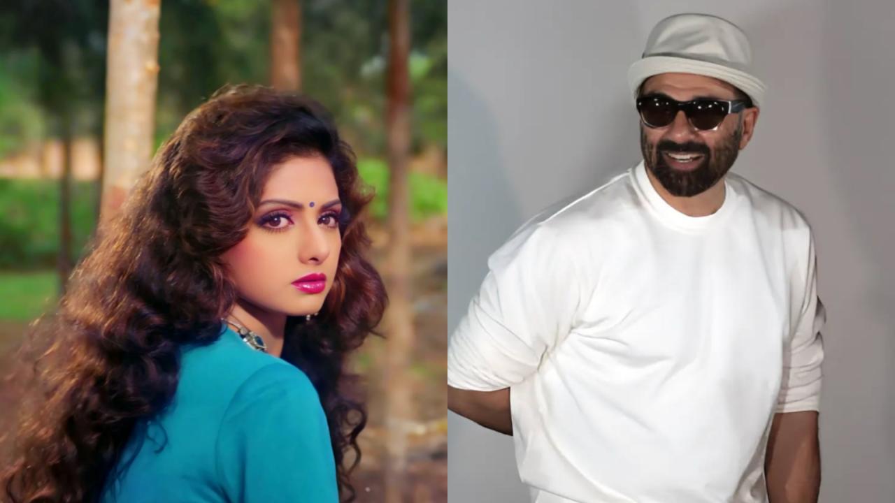 Sunny Deol ran away After Hearing Sridevi's Name