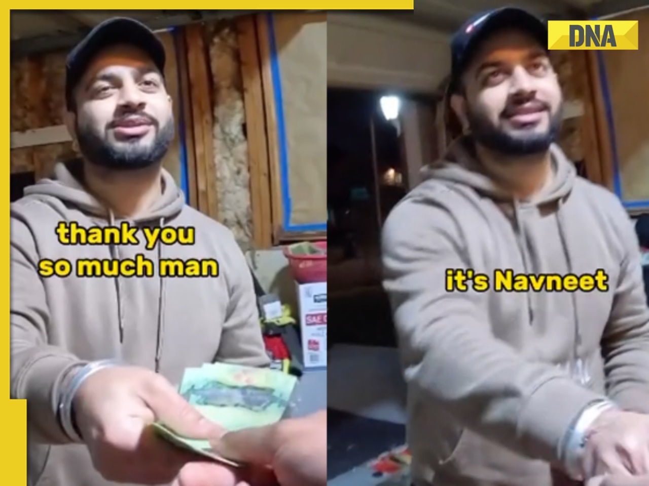 Pakistani man gives CAD 100 tip to Indian student in Canada in heartwarming video! WATCH