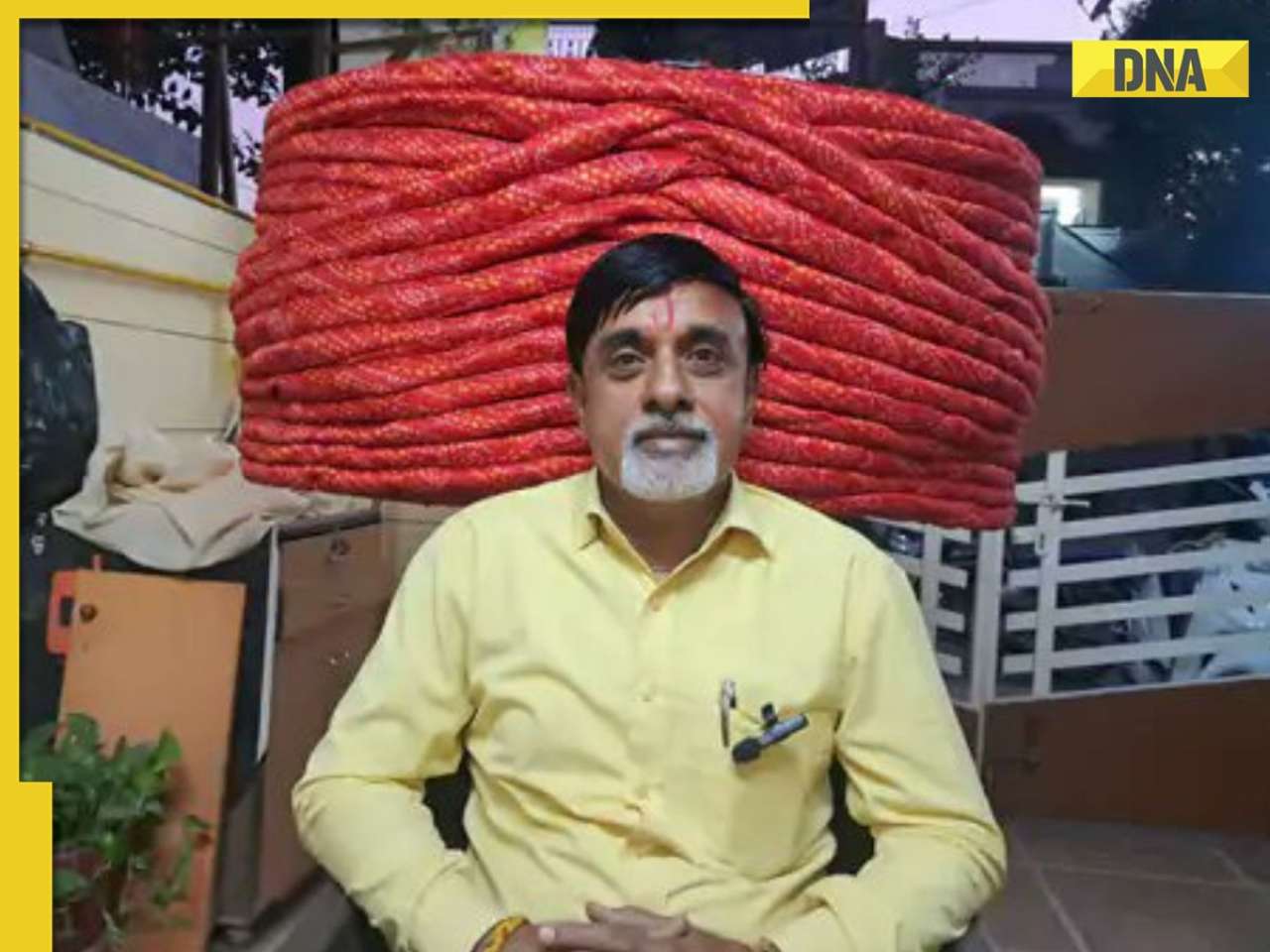 Meet Rajkot artisan, crafts 75-meter-long turban for PM Modi that weighs 25 kg, worth Rs...