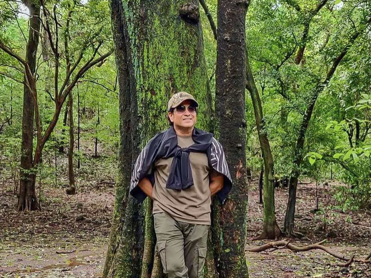 Sachin Tendulkar visited Kaziranga National Park
