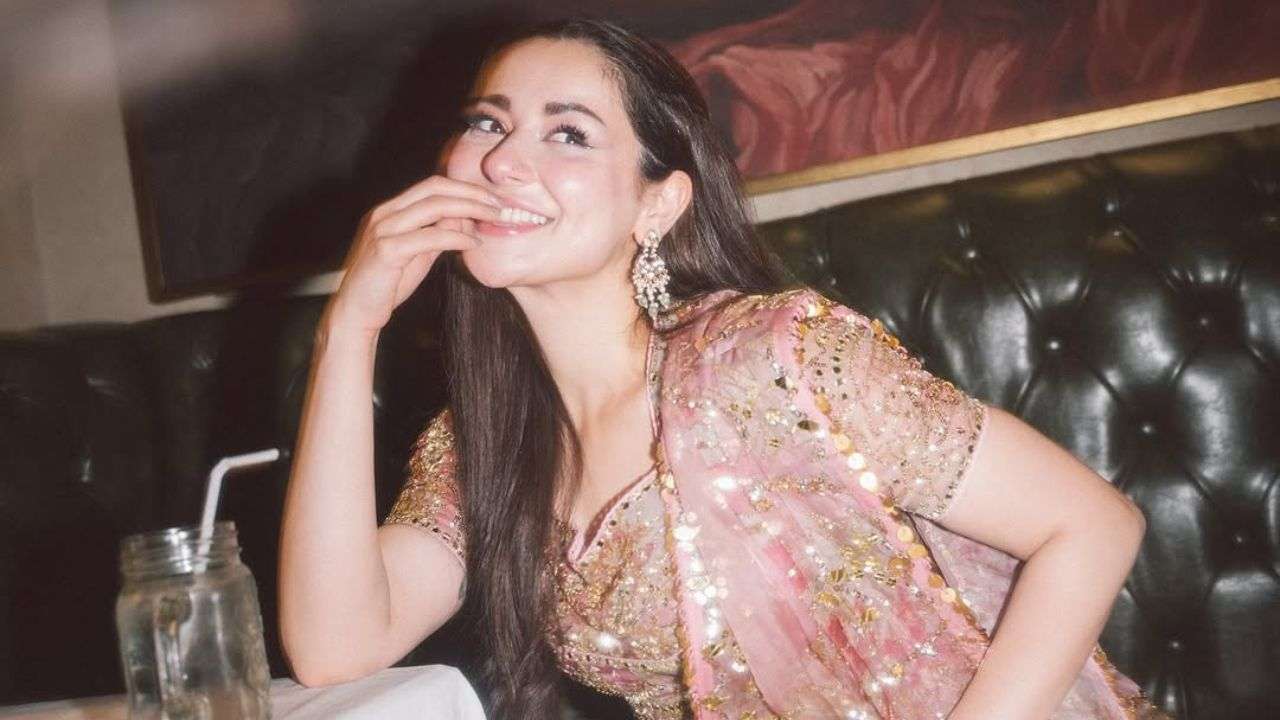 Glam makeup and sleek hairstyle