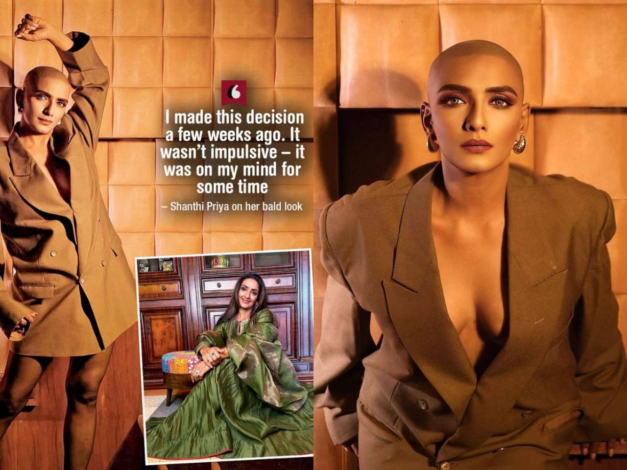 Shanthi Priya reveals why she went bald