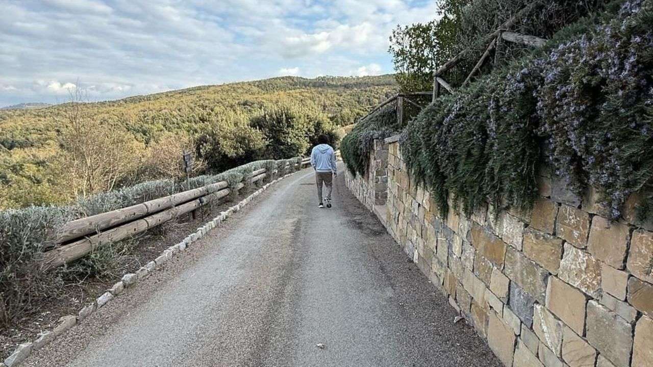 A candid from behind