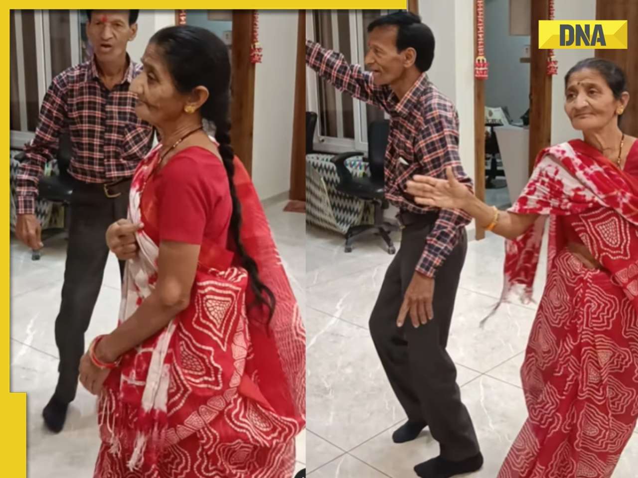 Viral video: Elderly couple dances on Dev Anand, Nutan's iconic song Chhod Do Aanchal, social media says 'age is just a number', watch