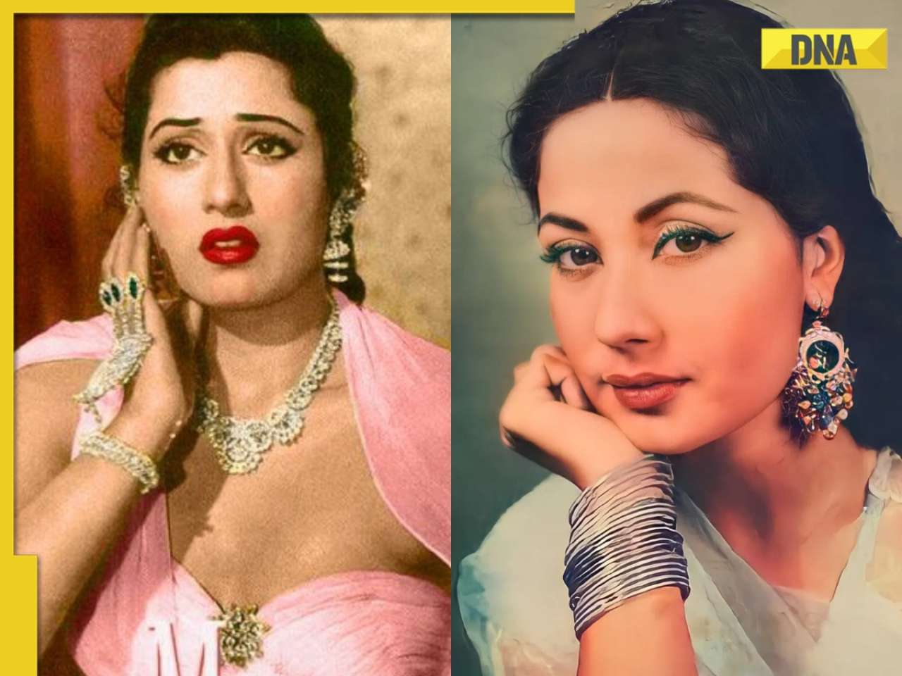 Madhubala and Meena Kumari were once best friends, their friendship was ruined after they both fell in love with..., became enemies, one wanted to beat other with..
