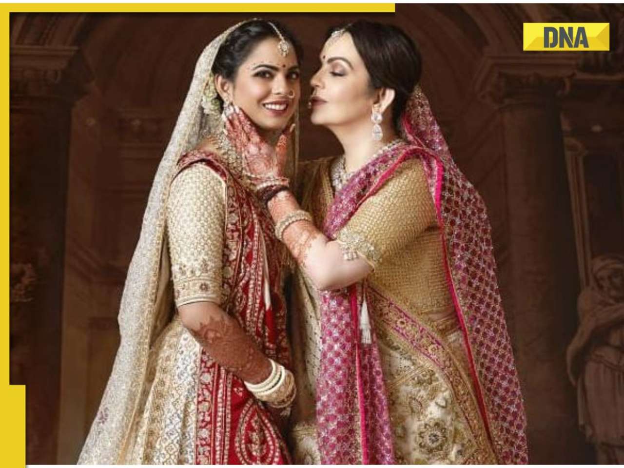Mukesh Ambani, Nita Ambani’s daughter Isha Ambani got her first designer ghagra at..; it was designed by...
