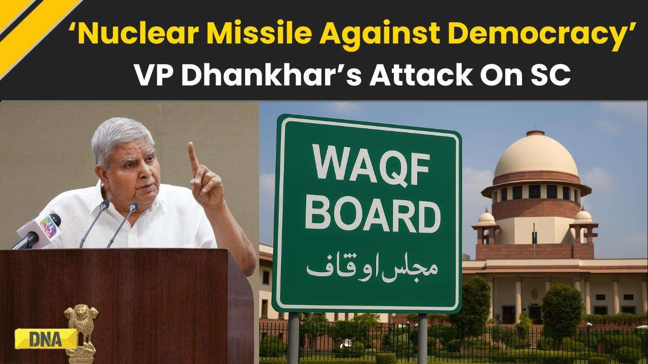 Waqf Amendment Act: VP Dhankhar Slams Supreme Court Over Special Powers | Supreme Court On Waqf Act