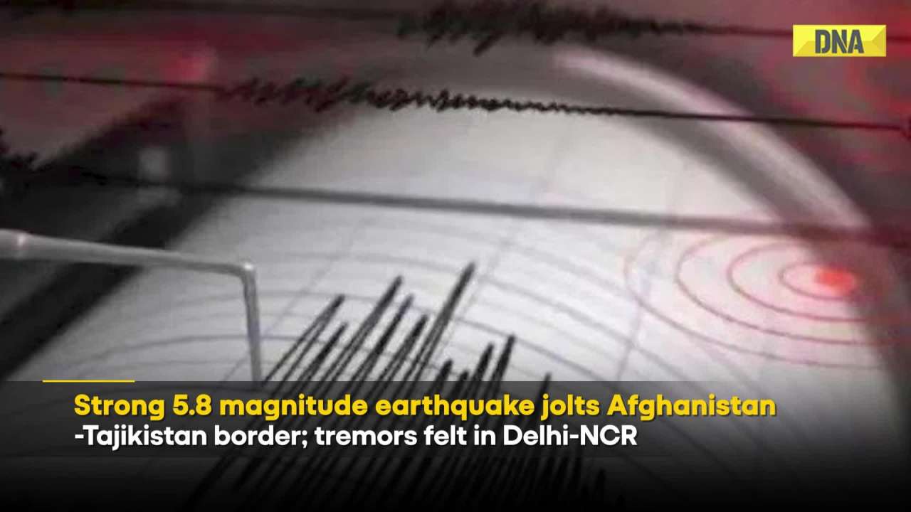 Afghanistan Earthquake: 5.8 Magnitude Earthquake Jolts Afghanistan, Tremors Felt In J&K, Delhi-NCR