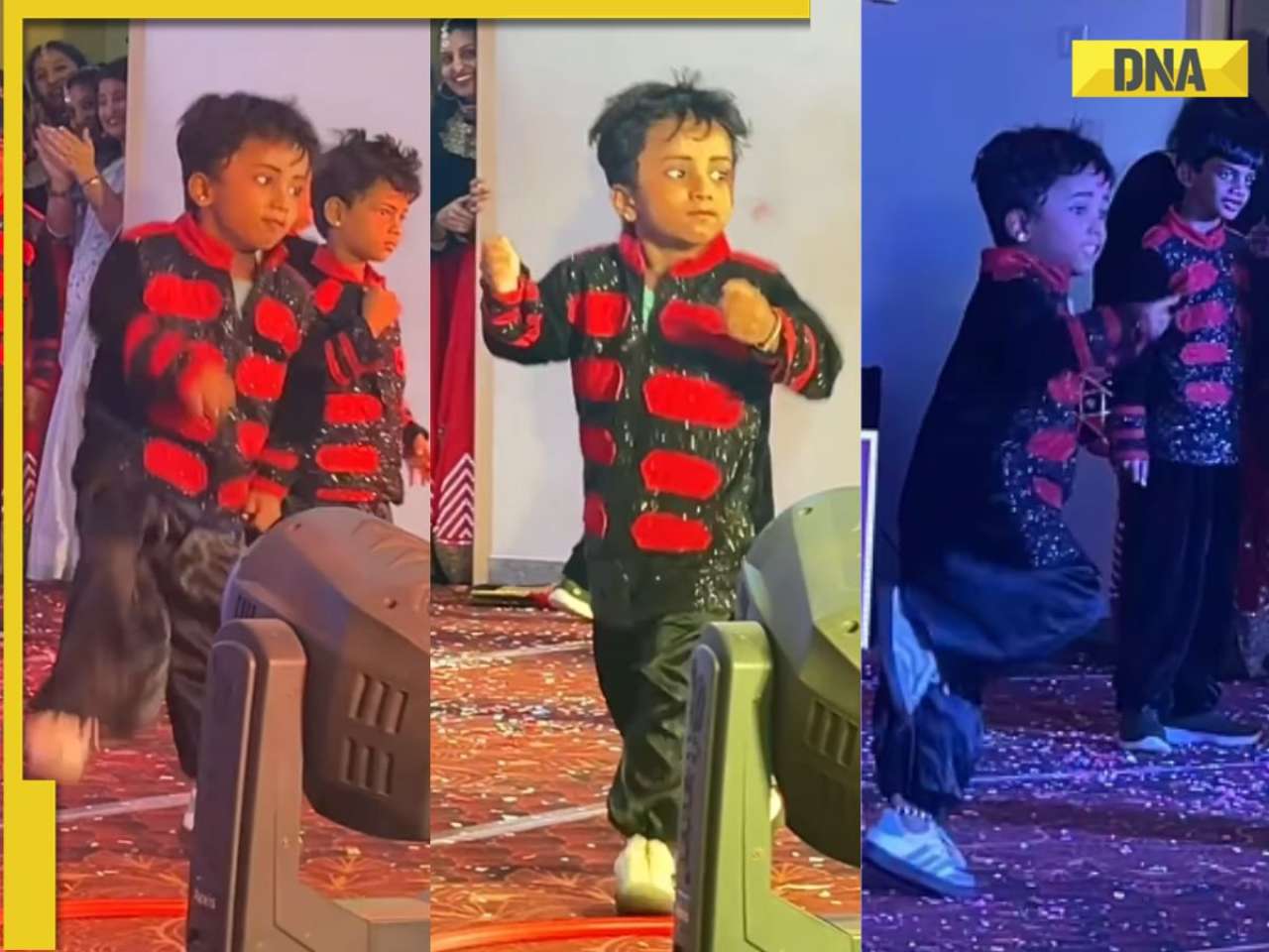 Viral video: Little boy's high-energy dance at school function steals the show, netizens say 'dancing is in blood'
