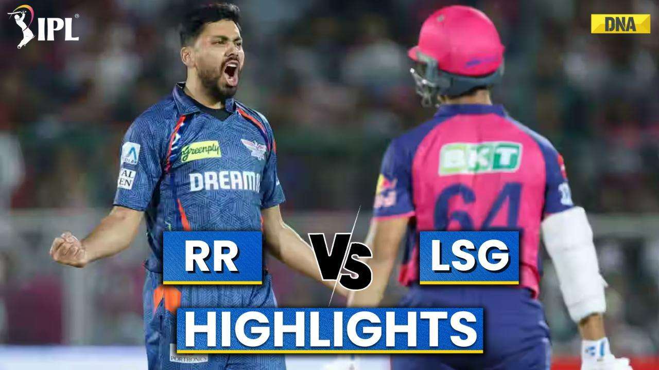 RR vs LSG Highlights: Avesh Khan Helps LSG Beat RR By 2 Runs | LSG VS RR Highlights IPL 2025