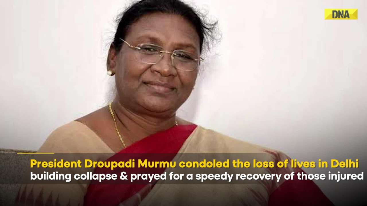 Delhi Building Collapse: President Murmu Condoles Loss Of Lives In Mustafabad Building Collapse
