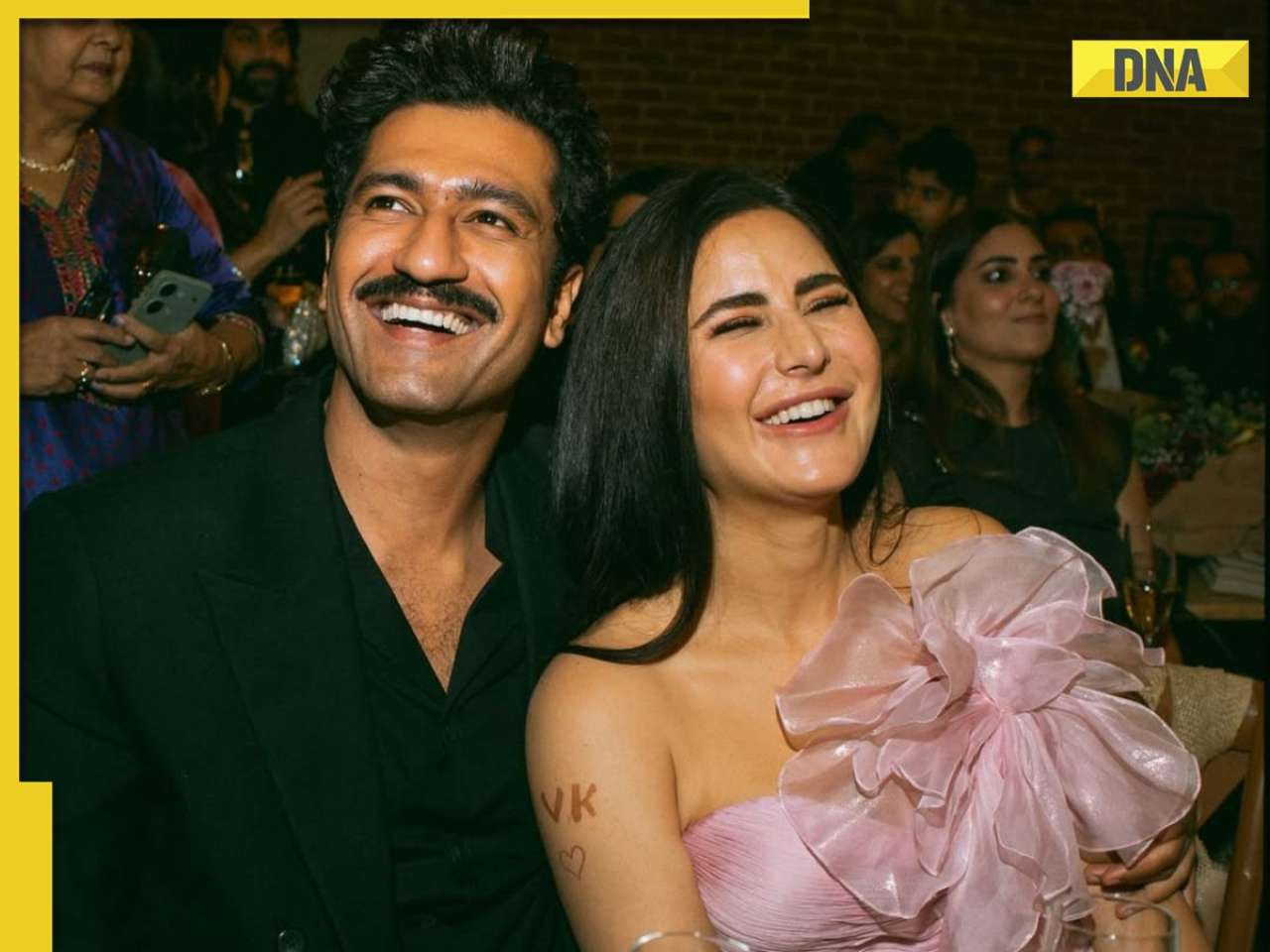 Katrina Kaif flaunts 'VK' mehendi with Vicky Kaushal in unseen pics from friend's wedding, too cute to miss