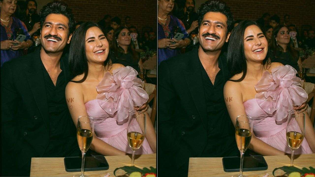 Glamorous reception with Vicky Kaushal