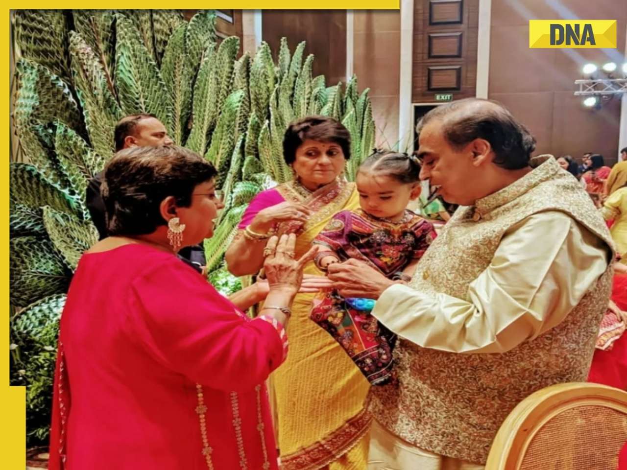 Mehendi artist Veena Nagda's heartfelt message for Mukesh Ambani on his birthday: 'Not only a titan in business...'