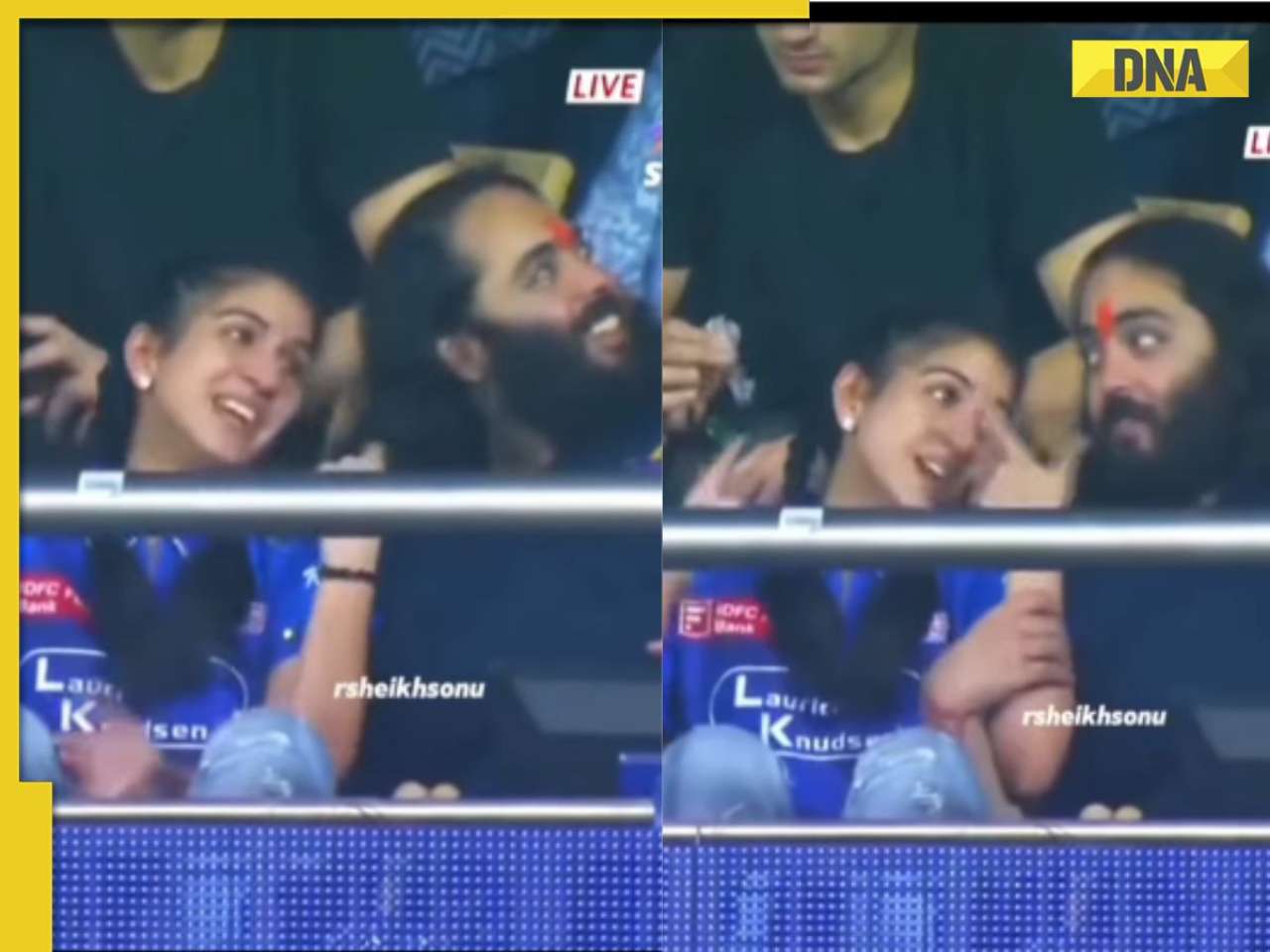Anant Ambani, Radhika Merchant’s adorable moment during CSK vs MI IPL match has fans swooning; WATCH