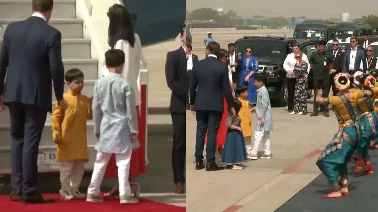 Ewan Vance in a sky blue kurta pyjama
