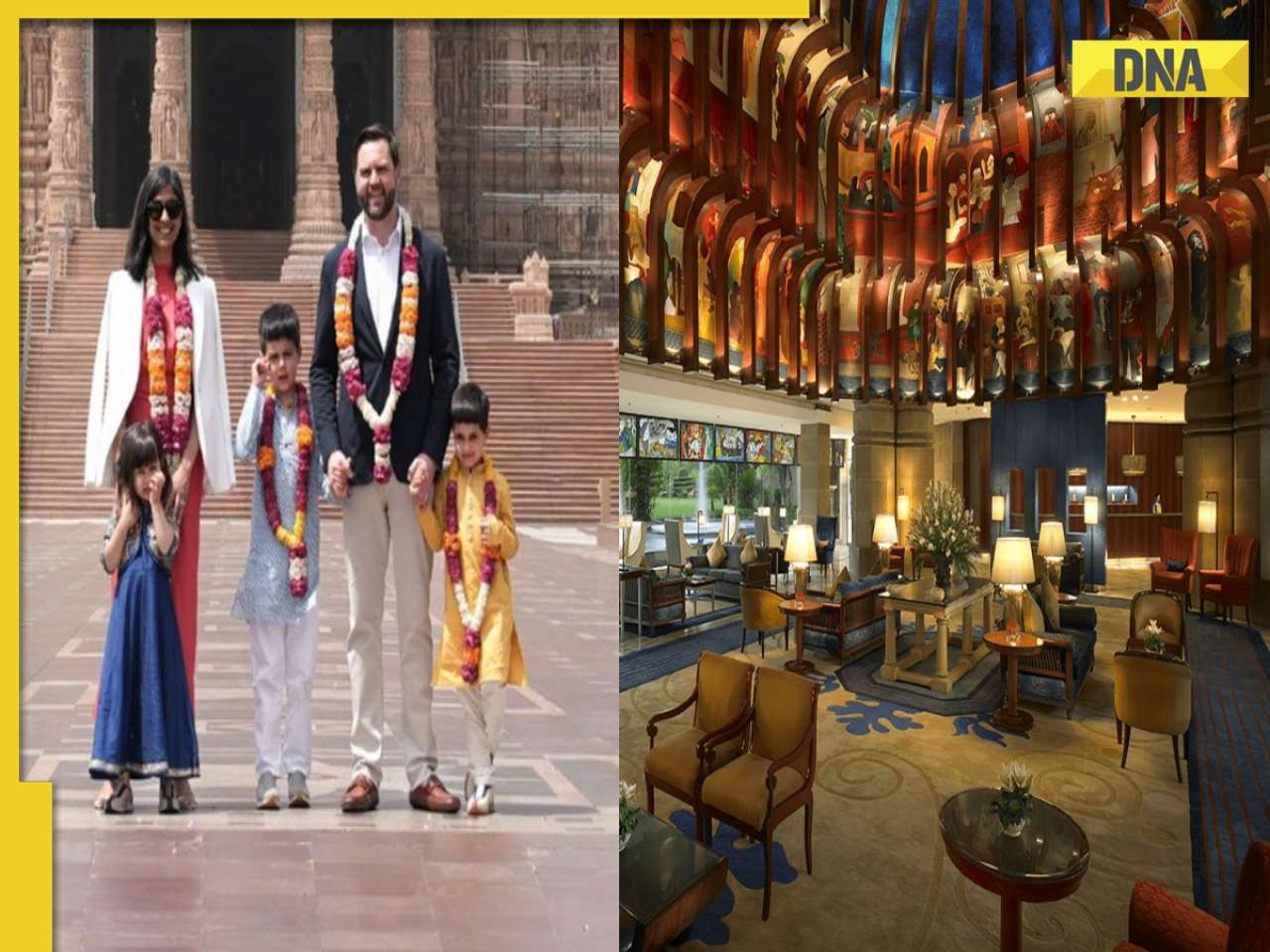 JD Vance, his wife Usha Vance and kids to stay at these hotels during Delhi and Jaipur visit, cost for one night's stay is Rs..., are famous for...