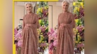  Elon Musk's mother Maye Musk dazzles in Sabyasachi's stunning lehenga-gown 