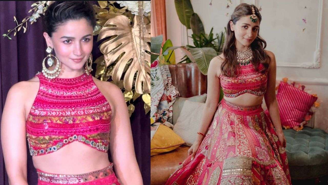 Alia’s stunning Mehendi outfit