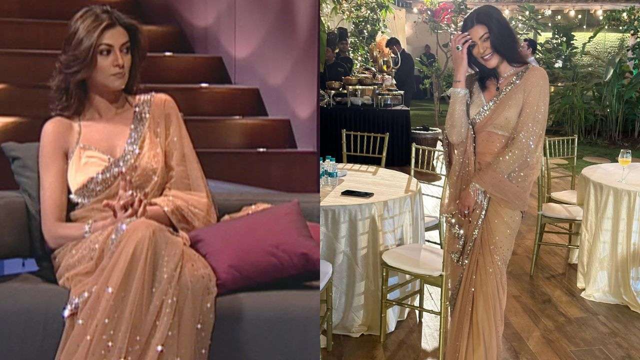 Sushmita Sen wears her 2005 saree
