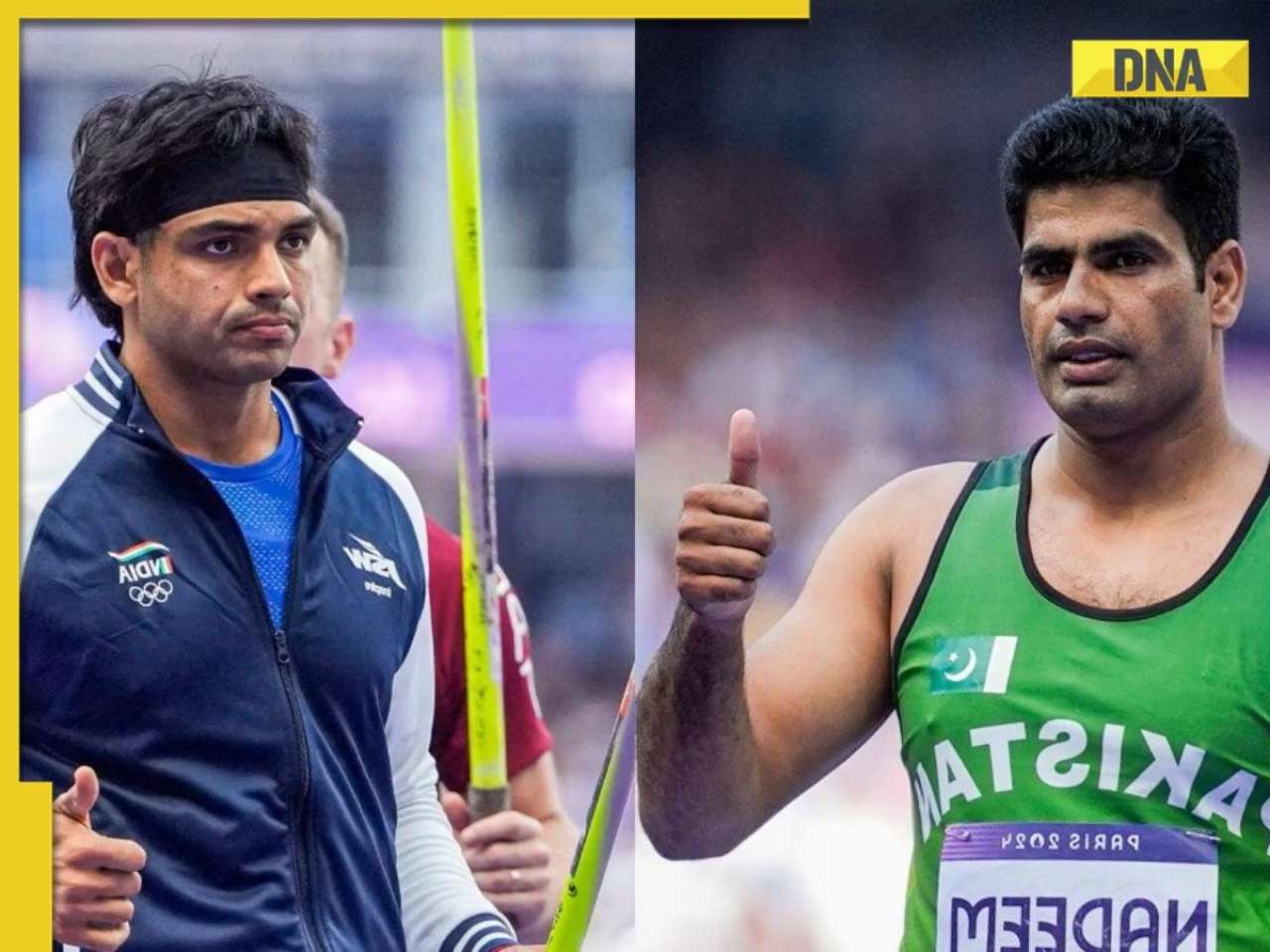 Neeraj Chopra invites Pakistan's Arshad Nadeem to India for first-ever..., event to take place at...