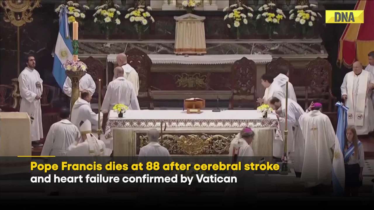 Pope Francis Death: Pope Francis Died Due To Stroke And Heart Failure — Says Vatican