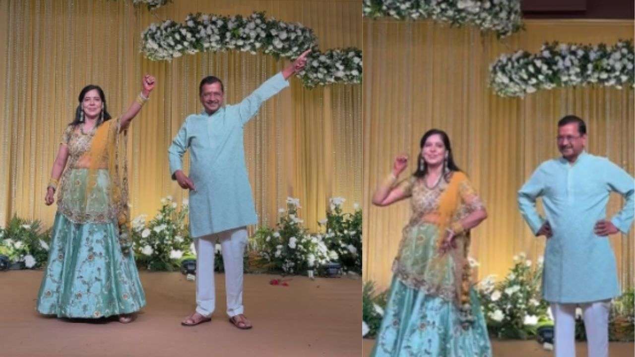 Arvind and Sunita Kejriwal's dance