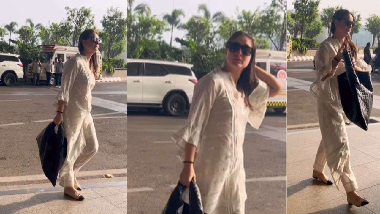 Kareena Kapoor's oversized elegance