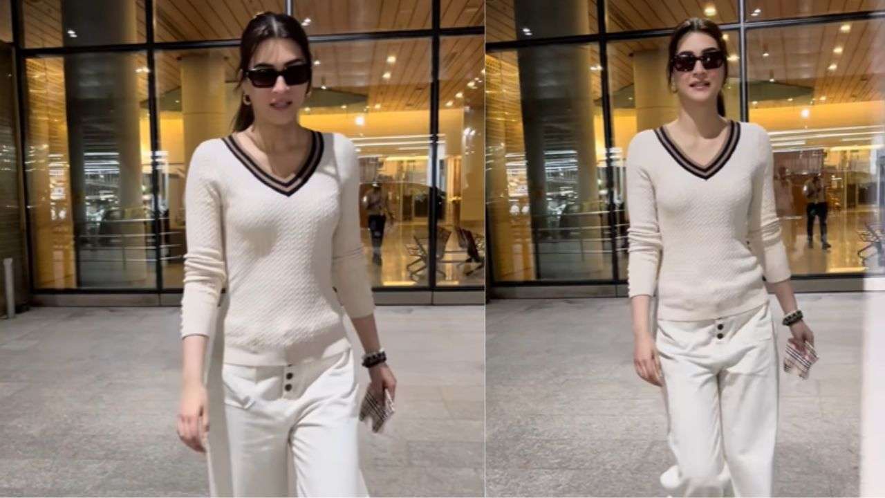 Kriti Sanon's retro rectangle vibe