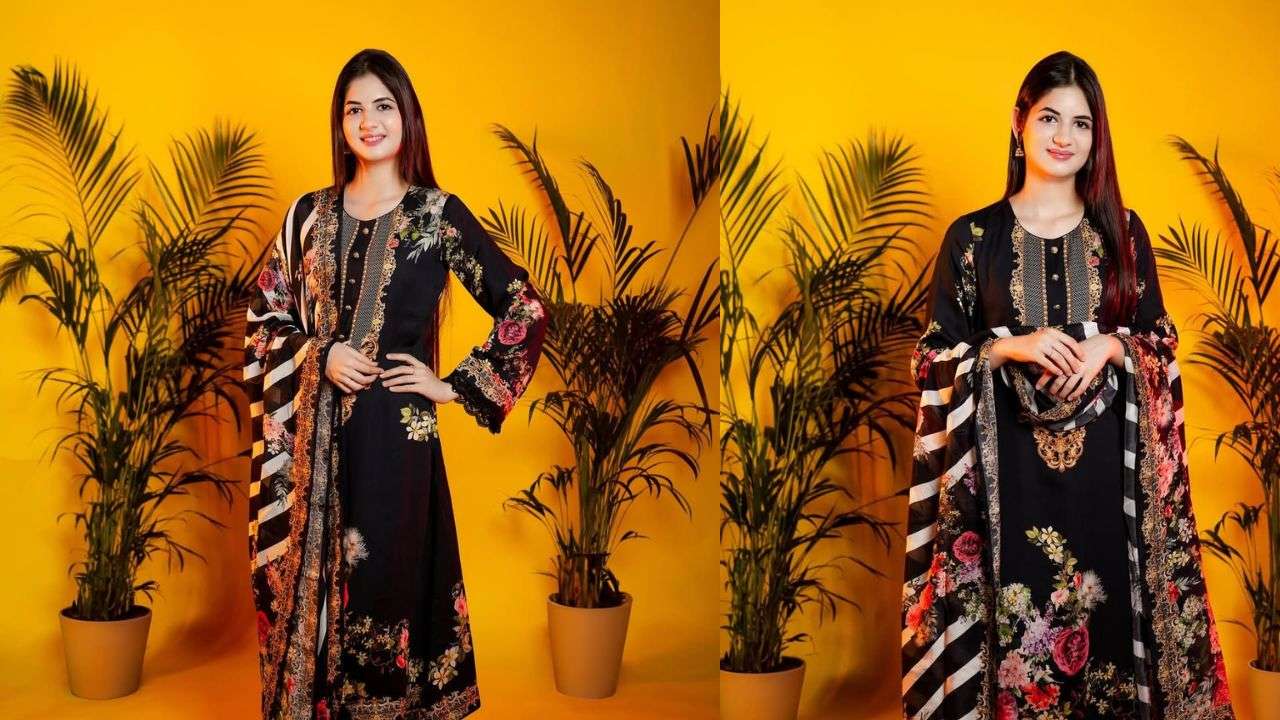 Floral kurta style