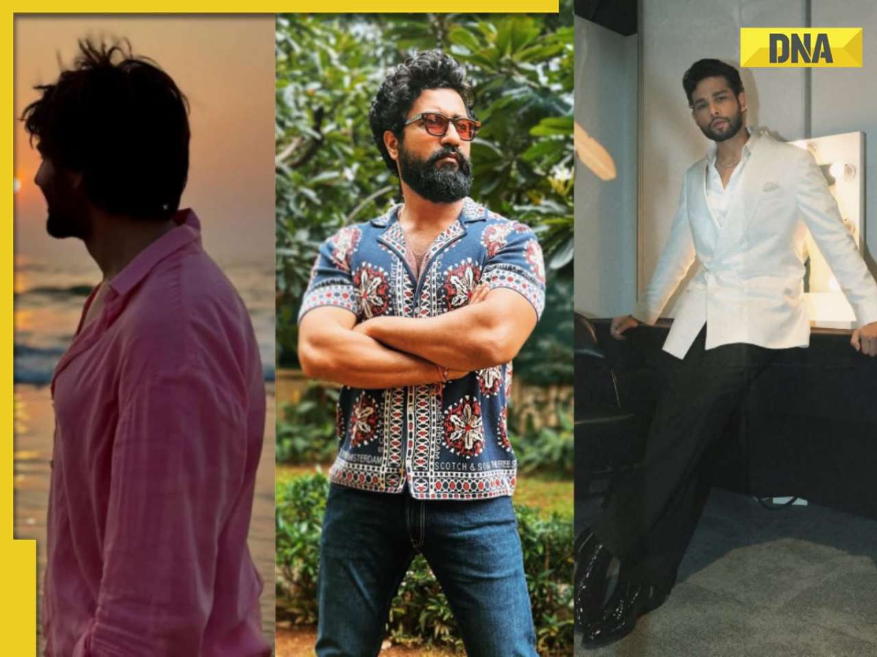 Sidharth Malhotra, Kartik Aaryan, Vicky Kaushal: Upgrade your summer closet with these Bollywood actors' fashion picks