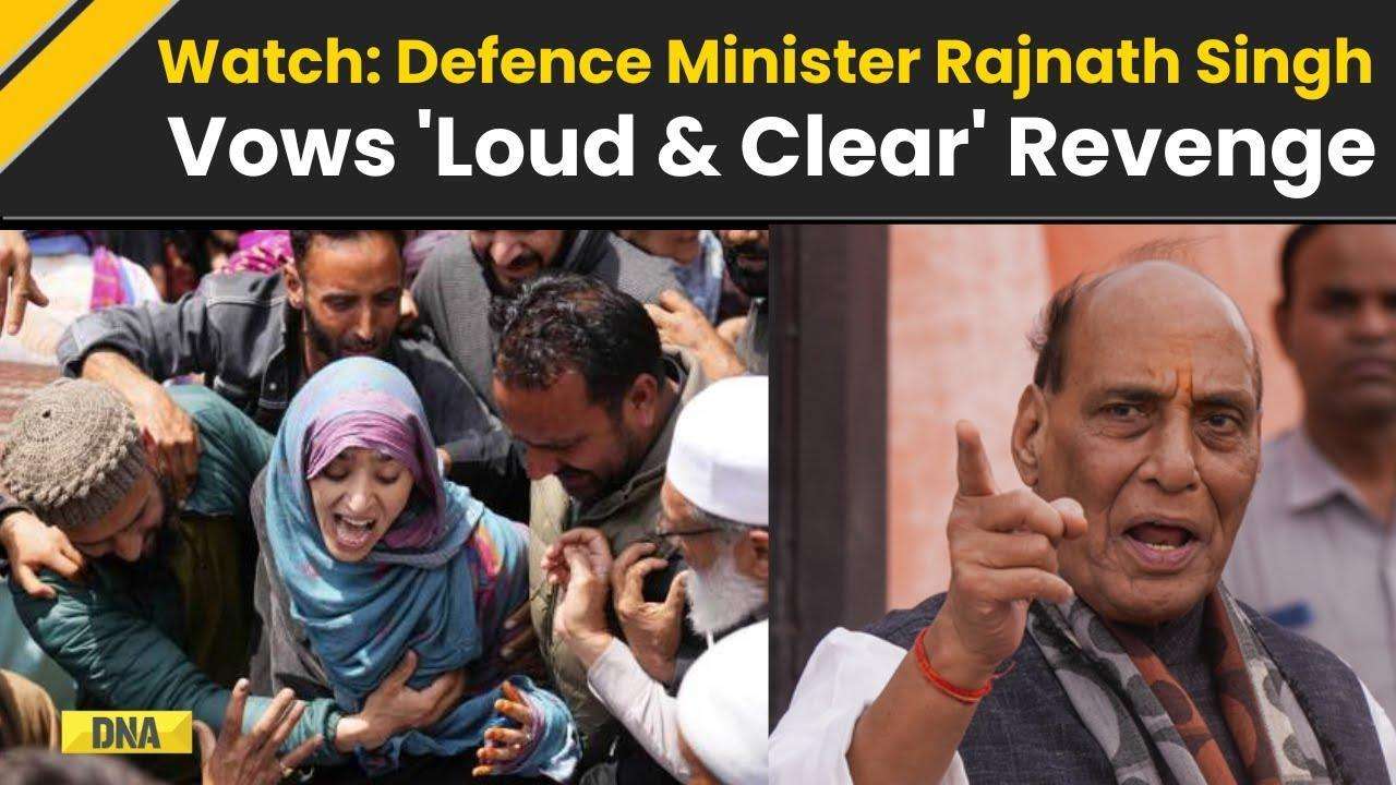 Jammu Kashmir Terror Attack: Defence Minister Rajnath Singh Vows 'Loud & Clear' Response I J&K News