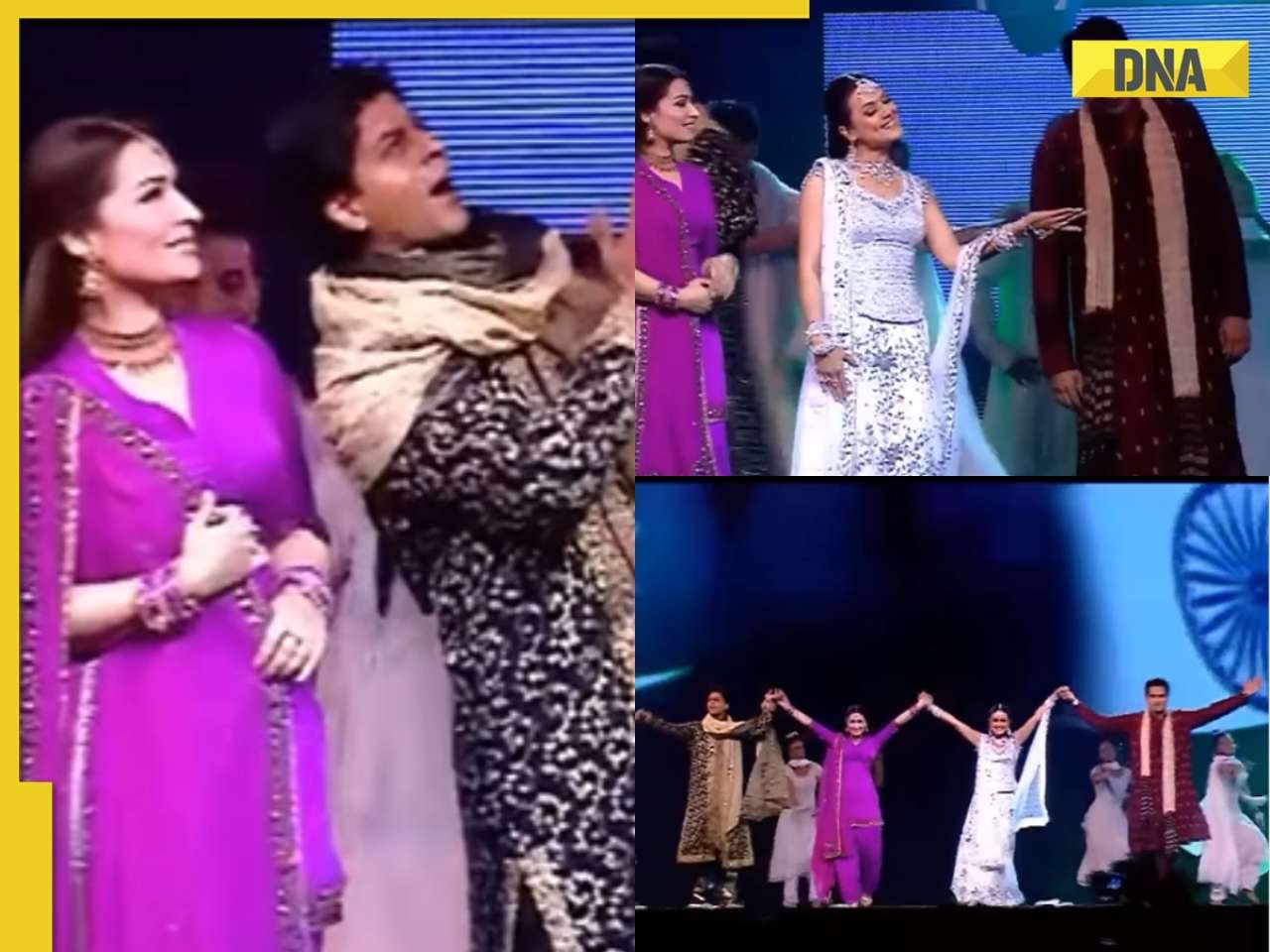 Viral video: Shah Rukh Khan, Preity Zinta groove with Pakistani actors Reema Khan, Humayun Saeed to Mere Desh Me Mehmaano ko Bhagwaan...