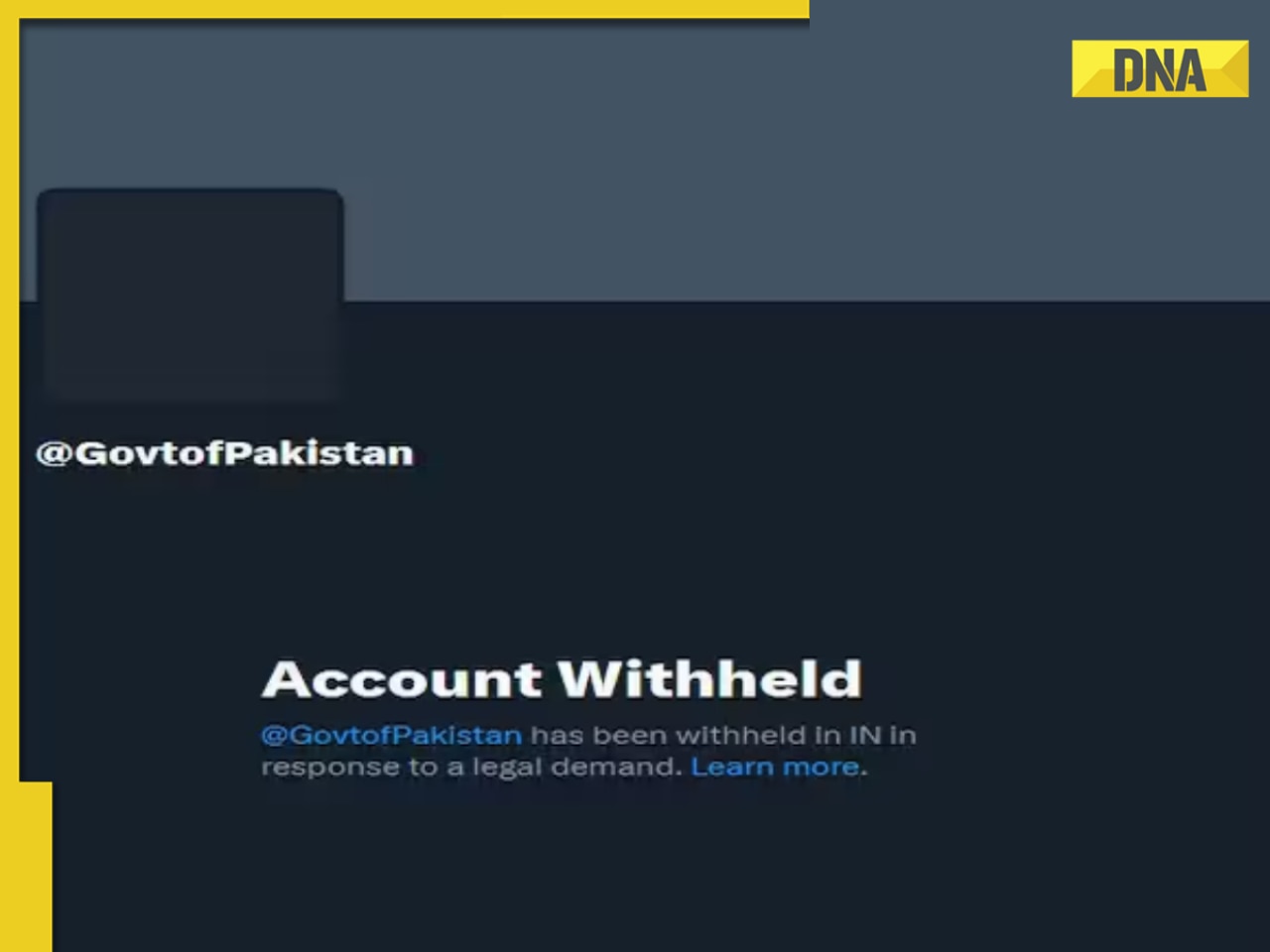 Pakistan government's X account suspended in India over Pahalgam terror attack