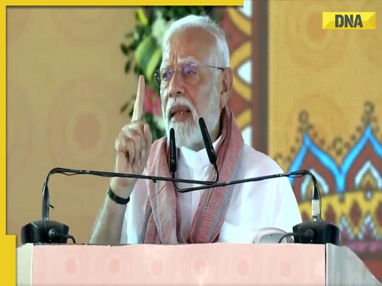 'India will identify, track and punish every terrorist and their backers': PM Modi's rare English speech in Bihar's Madhubani 