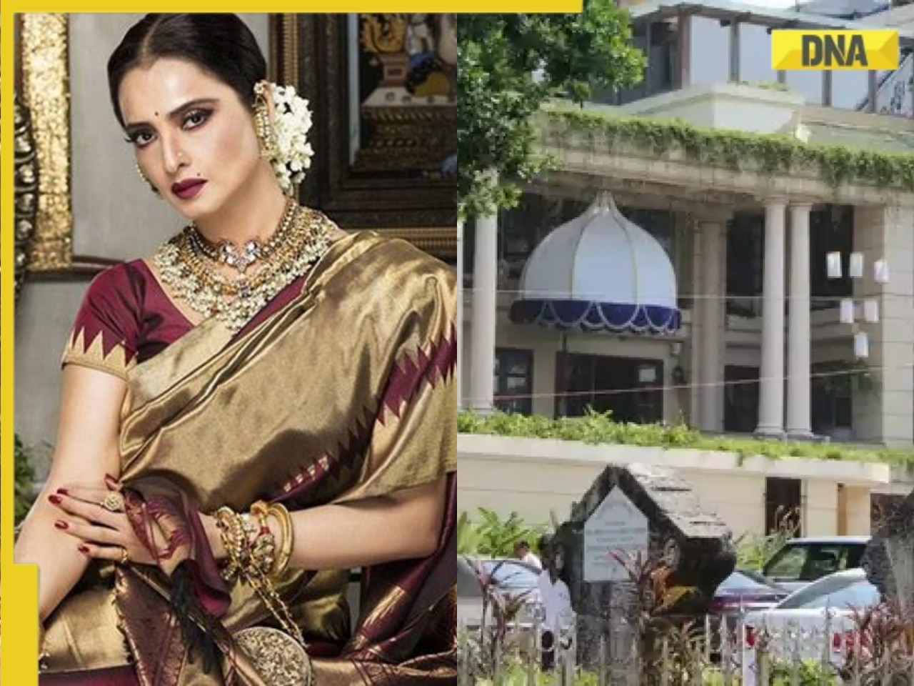 Step inside Rekha's Rs 100 crore house Basera, sea-facing bungalow sandwiched between Salman Khan's Galaxy, Shah Rukh Khan's Mannat: See pics