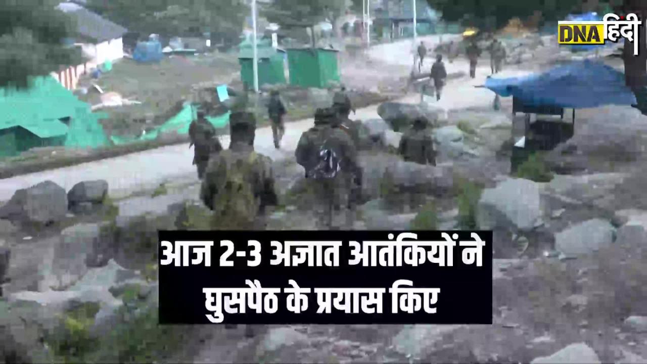 Jammu Kashmir Terror Attack | 2 आतंकी ढेर, घुसपैठ नाकाम, Baramulla Encounter जारी | Operation Tikka