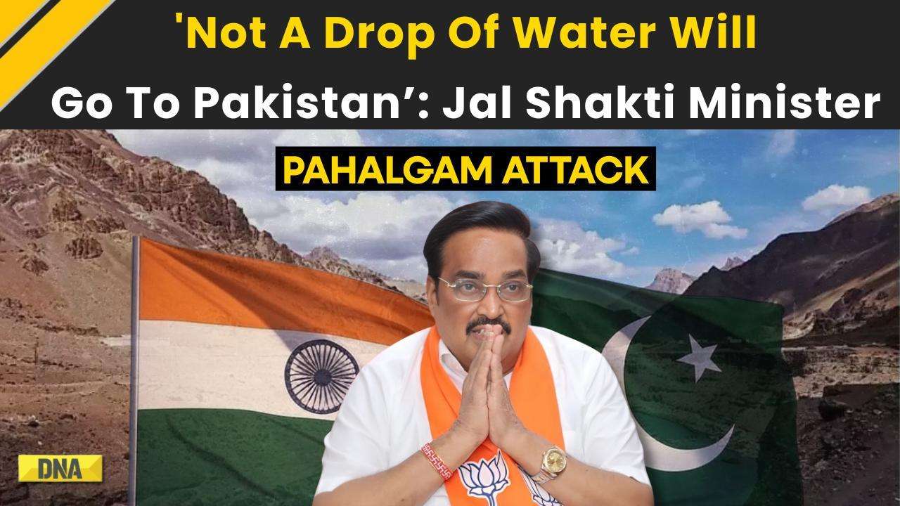 Pahalgam attack: India will not allow "single drop of water" into Pak: Union minister Patil Pahalgam attack: India will not allow "single drop of water" into Pak: Union minister Patil