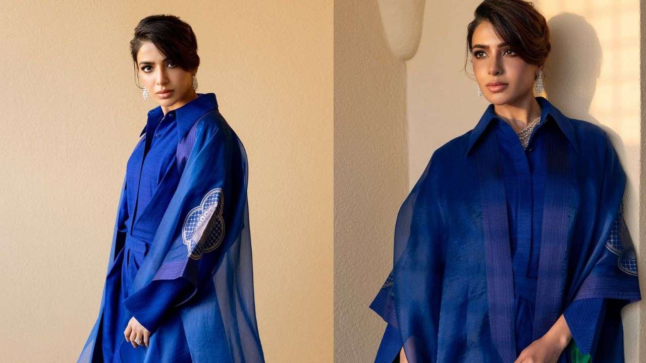Organza cape