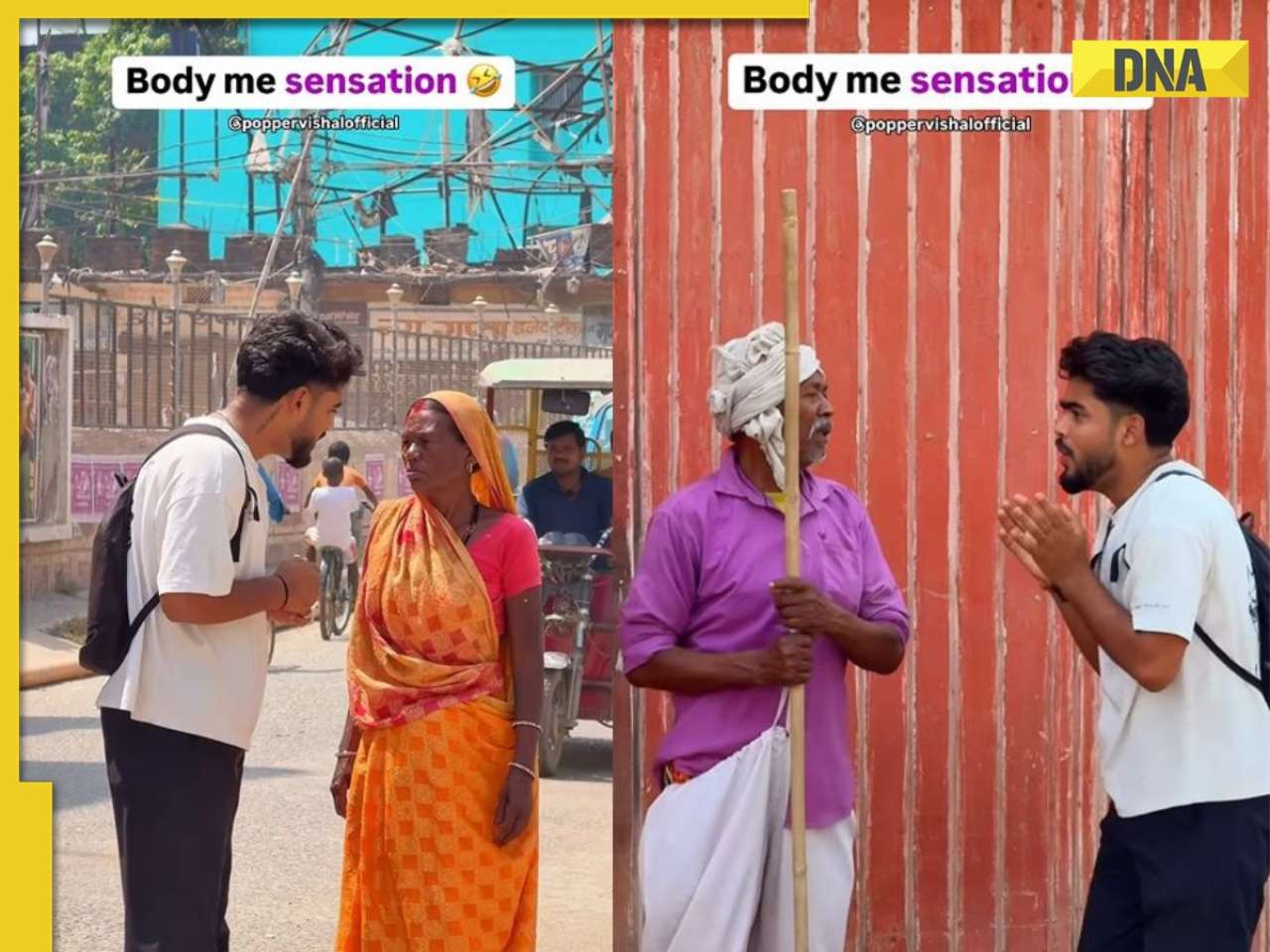 Viral Video: Man's viral 'sensation' prank on public leaves netizens in splits, WATCH 