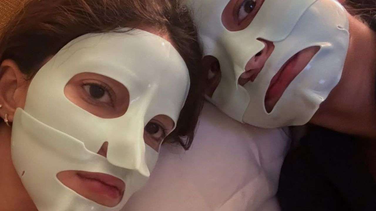 Spa time with sister Rysa Panday