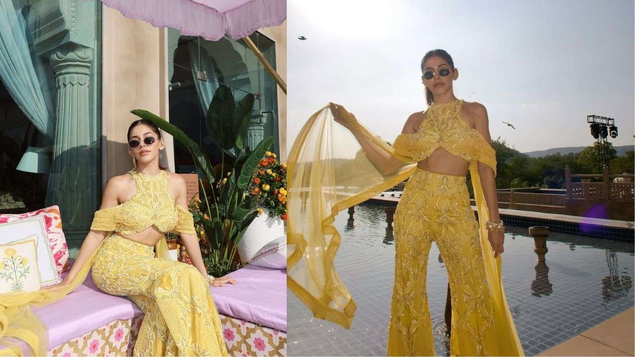 Dazzling sunflower inspired set